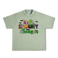 Oil Green It's Spooky Season Urban Heavy Tee - texasbilliewilder