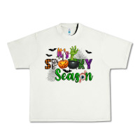 Pistachio It's Spooky Season Urban Heavy Tee - texasbilliewilder