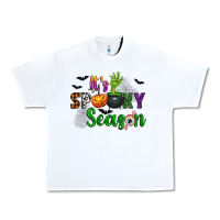 White It's Spooky Season Urban Heavy Tee - texasbilliewilder