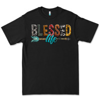 Black Blessed Life Premium Tee - BundleAndBundleShop