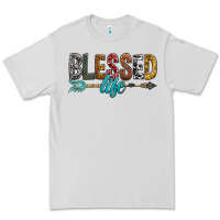Dove Grey Blessed Life Premium Tee - BundleAndBundleShop