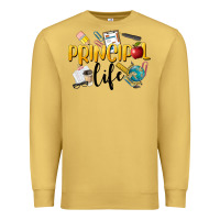 Antique Gold Principal Life Premium Sweatshirt - LillyAllenDesigns