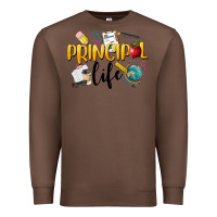 Chestnut Principal Life Premium Sweatshirt - LillyAllenDesigns
