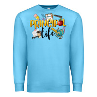 Ocean Blue Principal Life Premium Sweatshirt - LillyAllenDesigns