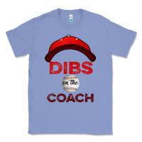 Colony Blue Dibs On The Coach Baseball Classic Tee - Bettercallsaul