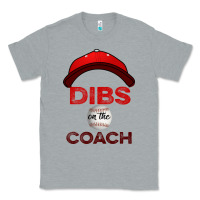 Heather Grey Dibs On The Coach Baseball Classic Tee - Bettercallsaul