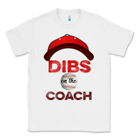 White Dibs On The Coach Baseball Classic Tee - Bettercallsaul