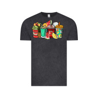 Vintage Black Fruits coffee cups Vintage Tee - NancyCooperArtShop