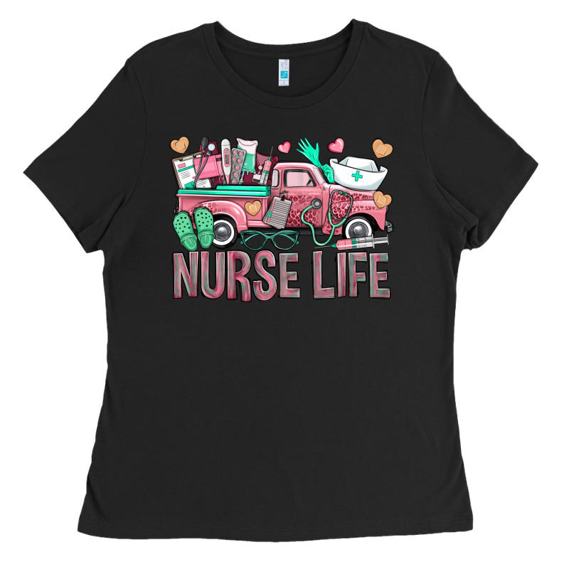 Nurse Life Truck Ladies Tee by BundleAndBundleShop | Teevron