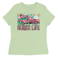 Matcha Nurse Life Truck Ladies Tee - BundleAndBundleShop