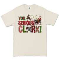 Bone You Serious Clark With Santa Sleigh Premium Tee - BundleAndBundleShop