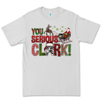 You Serious Clark With Santa Sleigh Premium Tee | Teevron