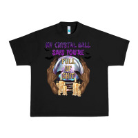 Black My Crystal Ball Says You're Urban Heavy Tee - texasbilliewilder
