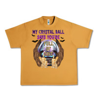 Peanut Butter My Crystal Ball Says You're Urban Heavy Tee - texasbilliewilder