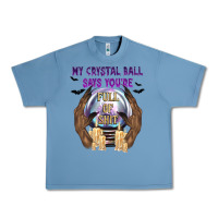 Pebble Blue My Crystal Ball Says You're Urban Heavy Tee - texasbilliewilder