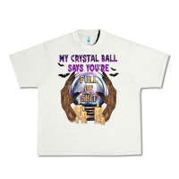 Pistachio My Crystal Ball Says You're Urban Heavy Tee - texasbilliewilder