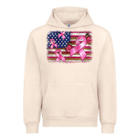 Sandshell breast cancer american flag background Urban Hoodie - BarkalooDesign