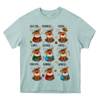 Arona christmas reindeers Heavy Core Tee - MaliasSmallBusiness