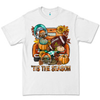 White Tis The Season Fall Football Truck Premium Tee - BundleAndBundleShop