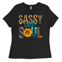 Black Sassy Little Soul Ladies Tee - BundleAndBundleShop