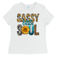 White Sassy Little Soul Ladies Tee - BundleAndBundleShop