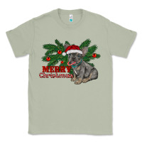 Matcha merry christmas french bulldog Classic Tee - RanaPortraitStore