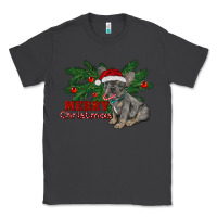 Smoke merry christmas french bulldog Classic Tee - RanaPortraitStore