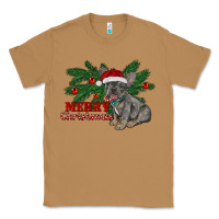 Merry Christmas French Bulldog Classic Tee | Teevron
