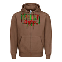 Chestnut Family Christmas 2022 Zipper Hoodie - FaDigitalArtStudio