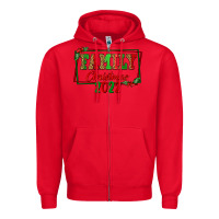 Red Family Christmas 2022 Zipper Hoodie - FaDigitalArtStudio