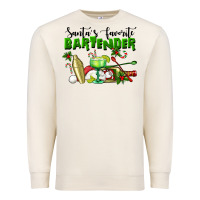 Sandshell Santa's Favorite Bartender Premium Sweatshirt - LillyAllenDesigns