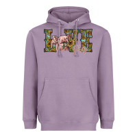 Lavender love pig Heavyweight Hoodie - SublimationCraftShop