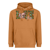 Meerkat love pig Heavyweight Hoodie - SublimationCraftShop