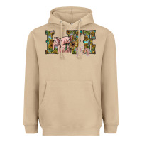 Mushroom love pig Heavyweight Hoodie - SublimationCraftShop