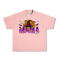 Salmon Halloween Mama Urban Heavy Tee - texasbilliewilder