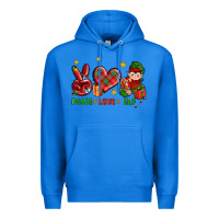 True Royal Peace Love Elf Christmas Premium Hoodie - BundleAndBundleShop