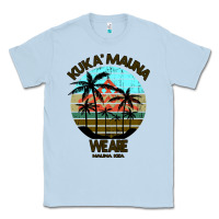 Dusty Blue Ku Kia i Mauna Classic Tee - Bettercallsaul