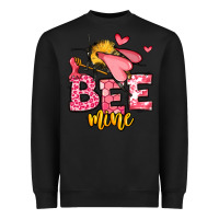 Bee Mine Valentines Day Heavyweight Sweatshirt | Teevron