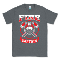 Charcoal Heather fire captain firefighter fireman job Classic Tee - tuanDangUi