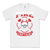 White fire captain firefighter fireman job Classic Tee - tuanDangUi