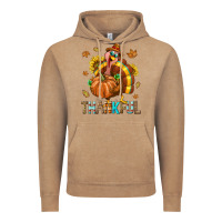 Vintage Coffee Thankful Turkey Vintage Hoodie - texasbilliewilder