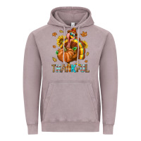 Vintage Zinc Thankful Turkey Vintage Hoodie - texasbilliewilder