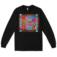 Black American nurse Long Sleeve Tee - TumblerDesignByShophia