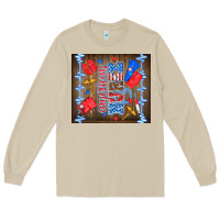 Mushroom American nurse Long Sleeve Tee - TumblerDesignByShophia