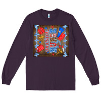 Plum American nurse Long Sleeve Tee - TumblerDesignByShophia