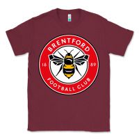 Burgundy brentford Classic Tee - tuanDangUi