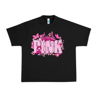 Black Think pink Urban Heavy Tee - NancyCooperArtShop