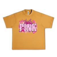 Peanut Butter Think pink Urban Heavy Tee - NancyCooperArtShop
