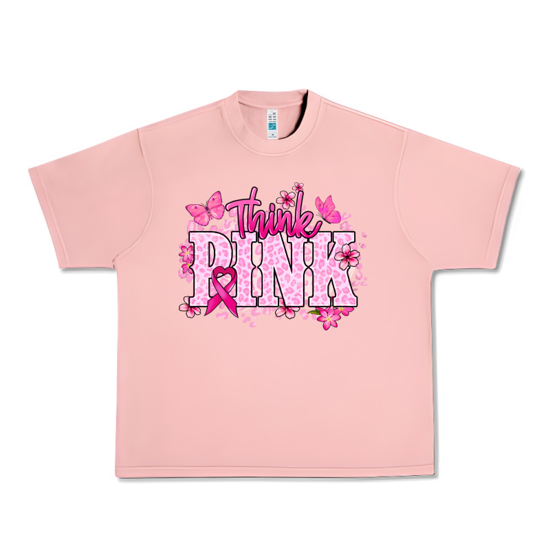 Think Pink Urban Heavy Tee by NancyCooperArtShop | Teevron
