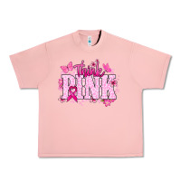 Salmon Think pink Urban Heavy Tee - NancyCooperArtShop